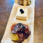 喜良 - お通し　これからまず美味い！