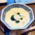 喜良 - トウモロコシの冷製ポタージュ　抜群に美味かった！