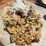 喜良 - 豚角煮とニラのチャーハン