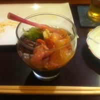 江戸前 寿し政 別館 - 2014年9月。もずく。