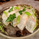 スペイン居酒屋 アニモ - カルパッチョ（タイ）