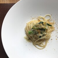 MAIN DINING by THE HOUSE OF PACIFIC - 鱈 菜の花 唐墨 スパゲッティーニ