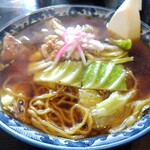 釜彦 - 料理写真:スープ入り焼きそば