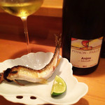 小田島 - 鮎の塩焼きと相性がよい白ワイン