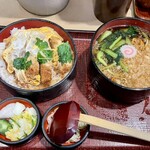 更科 - カツ丼セット