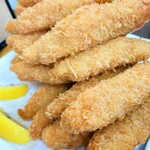 キッチン よろずや - エビフライ食べ放題定食(最初の20本)