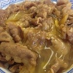 吉野家 - 玉子かけ牛丼