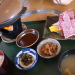 レストラン岡崎 - 近江牛焼肉定食２484円