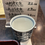 茅場町 長寿庵 - そば湯