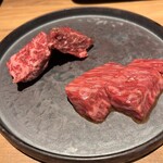 すすきの焼肉きらく - ・和牛ハラミと和牛サガリ