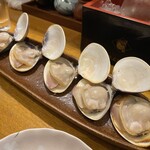 味のまる藤 - 焼き蛤