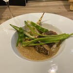 ルディック - 本日のお魚料理  オマールエビのビスク