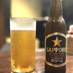 ジャズクラブダフネ - サッポロ黒ラベル（中瓶）