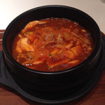韓の旬 菜彩 - 味噌ベースの純豆腐