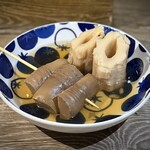 おでん屋遊 - ■ちくわぶ ¥220 ■筍 ¥385