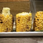 おでん屋遊 - ■焼とうもろこし ¥500
