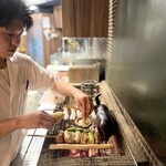 炭火と炉端 でん - 