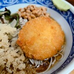 加賀 - サックサクの衣が嬉しい、旨い"牛肉コロッケ"。