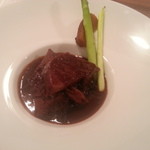 ビストロ・アロンジー - ２０１４・８月　牛タンの赤ワイン煮