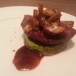 ビストロ・アロンジー - ２０１４・８月　和牛イチボのステーキ