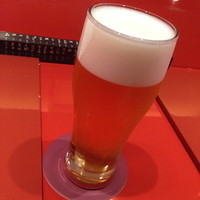 鮨　銀座　鰤門 - 鰤門の生ビール（￥864）