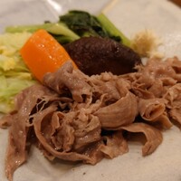 ざくろ TBS店 - 牛ロースバタ焼