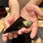 名古屋 栄 鮨 栄華 - 巻物