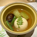 名古屋 栄 鮨 栄華 - 海老しんじょ