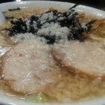 らーめん 潤 - 中華そば中脂@￥730 大盛￥160