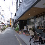 ATELIER CICA - 突き当りは、美味しいフレンチのお店です♪