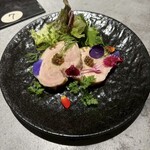 自家製鶏のガランティーヌ風