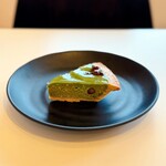 ガトーよこはま - 抹茶かのこチーズケーキ