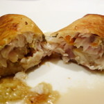 レストラン・セン - 渡り蟹を詰めたカマスのパリパリロースト