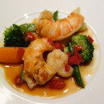 レストラン・セン - 伊勢海老と温野菜のサラダ仕立て　甲殻類のソースで