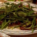 RIPA 12 - 薄切り牛肉炒め、ルッコラ添え