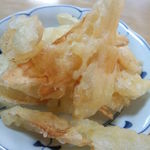 うどん平 - ごぼう天の皿盛りは１００円