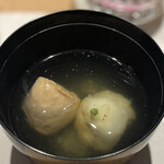 和 のぎ - 新じゃがと鯛の白子