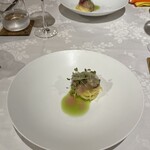 Hirovanna - 冷製パスタ文旦、イサキ、かりもり