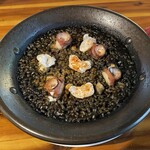 小さな料理店 森乃くじら荘 - 石川産 水蛸のアロスネグロ