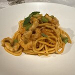 Hirovanna - パスタ三河の穴子に初恋トマト木の芽