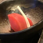 鳥善 鳥ふじ - トマト浅漬け