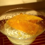 美食S - グラスフェッドヨーグルトと太陽のタマゴ 湘南レモンジュレ掛けアップ