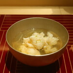 美食S - 活き鎌倉海老の葛打ち椀