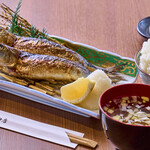 村木屋 - 大トロイワシ定食