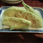 遊亀 - 夏の食材てんぷら盛り合わせ（正式名称失念）