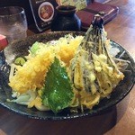 海老天ぶっかけ(\700)