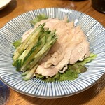 重蔵 - 蒸鶏の冷菜