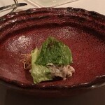 フランス料理　レ・セレブリテ - 「北海道夢の大地ポークロースのポッシュ」