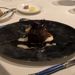 フランス料理　レ・セレブリテ - 極上A5ランク黒毛和牛肉の炭火焼き