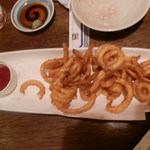 島唄楽園美ら美ら - フライドポテトはグルグル巻いてる